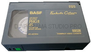 Cassettes VHS-C et SVHS-C