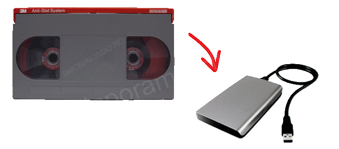 Num�risation simple de cassettes Betacam sur disque dur