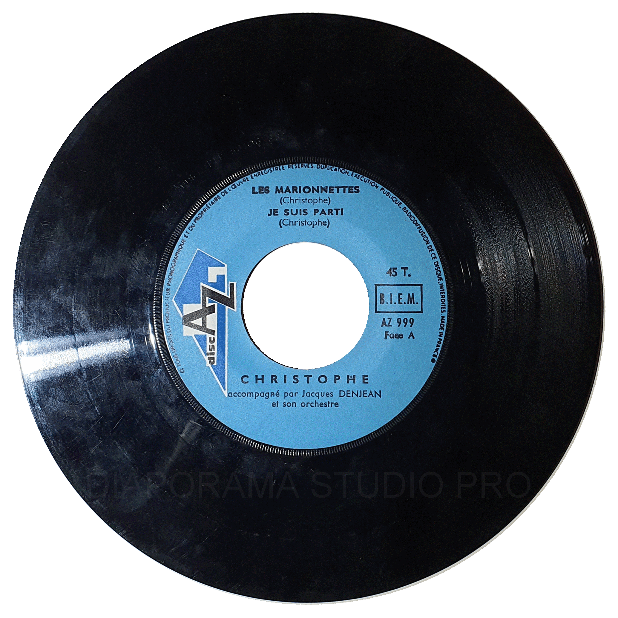 Disque vinyle 45 tours