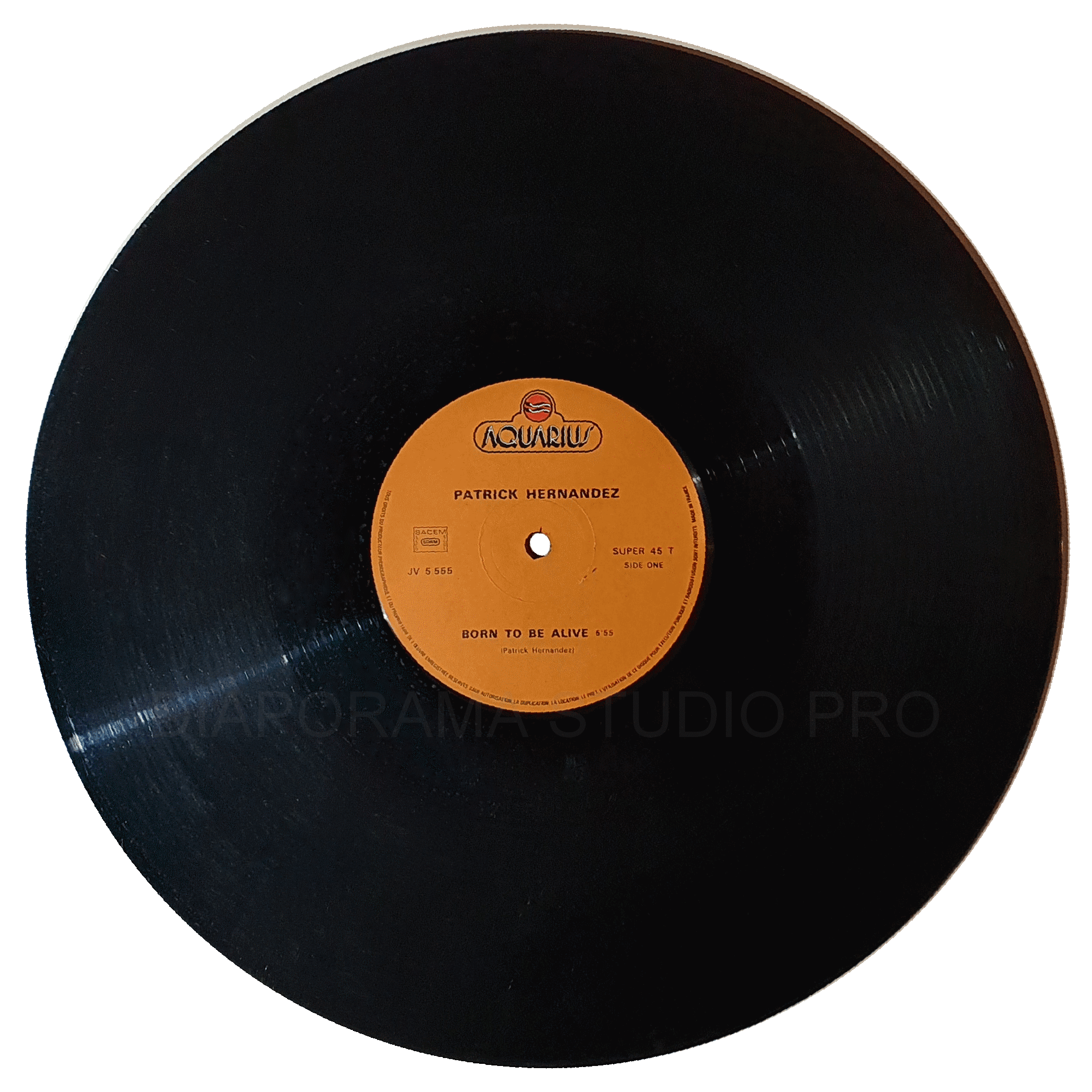 Disque vinyle 45 tours